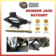 [EZ4U] Car Jack Ratchet Wrench Scissor Jack Jek Kereta Sepana