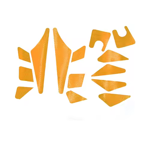 For Hyundai Tucson L NX4 2021 2022 car door reflective sticker car door safety warning OPEN reflecti