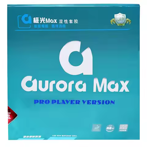 729 Friendship Aurora Max Table Tennis Rubber Non Sticky Elastic Ping Pong Rubber with Internal Ener
