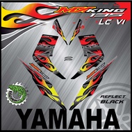 STRIPE MOTOR YAMAHA LC135 V1 MX KING TRIBAL X FIRE CUSTOM STRIPE 2023