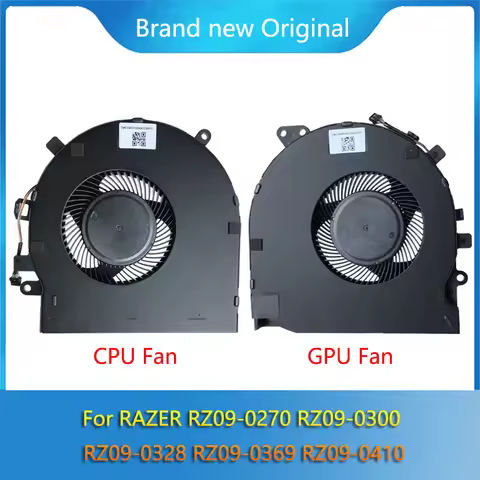 Brand New Original CPU GPU Cooling Fan Radiator For RAZER RZ09-0270 RZ09-0300 RZ09-0328 RZ09-0369 RZ