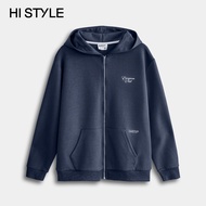 HI STYLE Men Jacket Hoodies Long Sleeve - Dark Blue - HSC610176 / Jacket Lengan Panjang - Biru Gelap