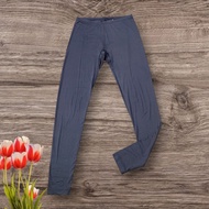 PW476 (size M/women's) Uniqlo Heattech Light leg warmer thermal innerwear grey