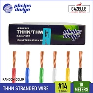 Phelps Dodge THHN / THWN-2 Stranded Wire Gauge #14 2.0mm2 (Per 10 Meters) Copper Lead Free