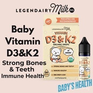 Legendairy Milk Baby Vitamin D3 & K2 Liquid Drops