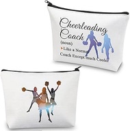 Cheer Coach Gifts Cheerleading Coach Gifts Makeup Bag Cheerleader Coach Gifts Cheer Coach Cosmetic Bag Cheerleading Bags Gifts, Cheer Coach Gifts, Makeup Bag