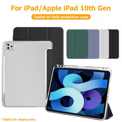 Clear Crystal Tablet iPad Case for iPad Pro 11 2018 2014 2025 Transparent for Apple iPad Air 11 2 iP
