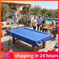 sakurabc Pool Table Cover Water Proof Oxford Fabric Billiard Protector Anti Scratch for Home Club Ba