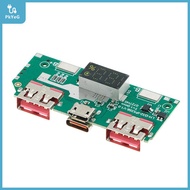【YIDAO4】 5V 3A แบตเตอรี่ลิเธียมจอแสดงผลดิจิตอลชาร์จเร็วธนาคารโมดูล IP5356เมนบอร์ดพลังงานมือถือไมโคร 