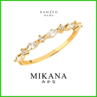 Mikana/Y^14k"Jf|Gold@dj`Plated`H;Kanzen`C&Promise;V`Ring&v;for`e&Woman Accessories Jewelry Valentin