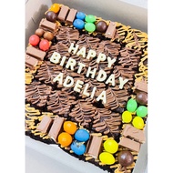 Brownis birthday gift cake delivery by shoppe food