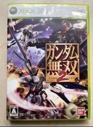 日版 XBOX360 XBOX 360 GUNDAM MUSO 2 高達無雙 機動戰士高達無双 2