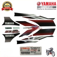 RXZ STRIPE RXZ STICKER RXZ GRAPHIC 5PV3 VRC MERAH CHILI RXZ BODY STICKER DECALS [100% ORIGINAL YAMAH