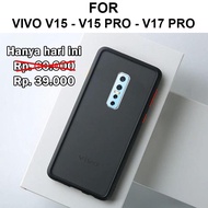 FROSTED case Vivo V15 - V15 Pro - V17 Pro softcase casing cover fuze matte