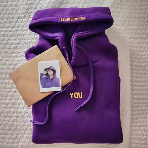 New Jimin Hoodie Design Kim Seokjin Jin Namjoon Supporter Suit Overhead Hooded Sweatirt Chinese Bran