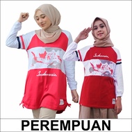 Baju Merah Putih Agustusan - Kaos Seragam Couple Edisi Kemerdekaan 17 Agustus SM77