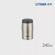 TIGER虎牌 304不鏽鋼保溫杯_日本製超輕量高效環保杯240ml(MJA-B024) 不鏽鋼