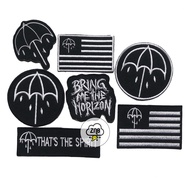Bring me the horizon Embroidery Patch Music emblem Jacket Patch