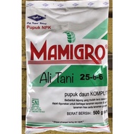 MAMIGRO (25-6-6) 500 Gram Package of Leaf Fertilizer