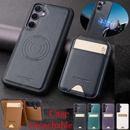 For Samsung Galaxy S25 S24 S23 S22 Ultra Plus A16 A36 A56 A15 A35 A55 Stand Detachable Magentic Wall