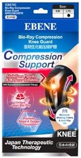 EBENE Bio-Ray Compression Knee Guard 1s (L-XL)