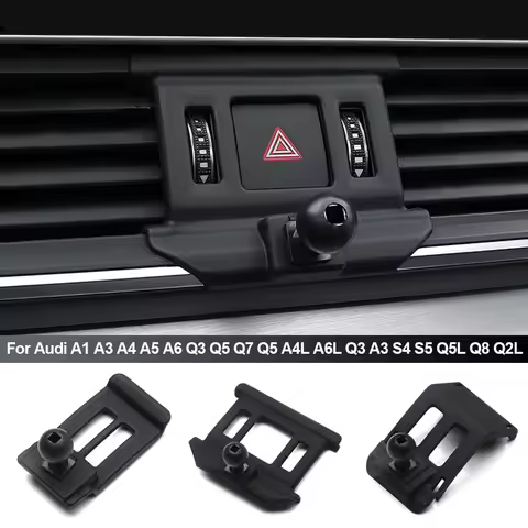 for Audi A1 A3 A4L A5 S4 S5 A6L Q2L Q3 Q5 Q5L Q7 Q8 Car Dedicated GPS Phone Stand Holders Base Collo