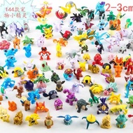 2-3cm Pocket Monster Pokemon Pikachu Charizard Squirtle Doll Figure Office Home Car Decoration Statu