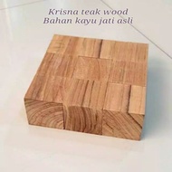 Cube blocks measuring 5x5x5cm/teak wood blocks/teak wood/blocks