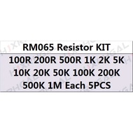 13value*5PCS=65PCS RM065 Potentiometer Adjustable resistor 100/200/500/1K/2K/5K/10K/20K/50K/100K/200