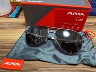 Alpina☀️A107 Titanium Matt 鈦金屬太陽眼鏡 Sunglasses 🕶 出街 旅行