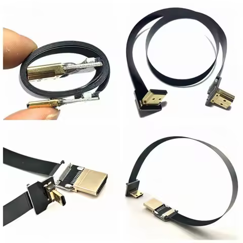 mini HDMI FPC Band Flat HDTV Compatible Cable Pitch 20pin for HDMI HDTV FPV Multicopter Aerial Photo
