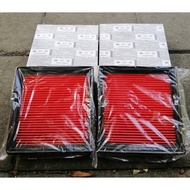 กรองอากาศแท้Nissan z34 370z 350z fairlady 2 ลิ้น อะไหล่แท้นิสสัน made in Japan ราคา 2 ชิ้น