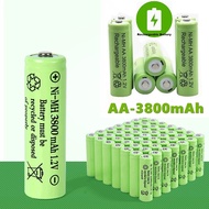HOMIEE 1.2V AA 3800mAh AAA 1800mAh Rechargeable Battery Pengecas Bateri