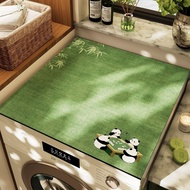 Drum Washing Machine Anti-dust Cover Household Countertop Sunscreen Absorbent Pad Diatom Mud Absorb 