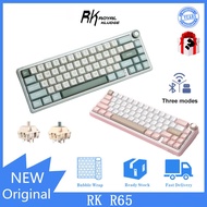 RK R65 three mode RGB customized mechanical keyboard