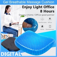 [✅SG Ready Stock] 🔥 Work From Home 🔥Enhanced Cooling Gel Seat Cushion ★Office/ Car/ Wheelchairs ★Relieving Back Pain