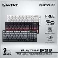Furycube IP98 IP-98/ IP 98 Mechanical Feel Gaming Keyboard Gasket Mount South Facing RGB LED