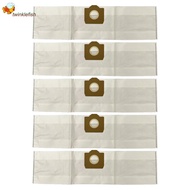 [TWINKLEF-Z]  5PC Large Vacuum Dust Bag for Karcher 6.959-130 WD3 Vacuum Cleaner Self-Emptying