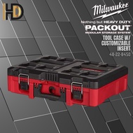 Milwaukee PACKOUT Tool Case W/ Customizable Insert 48-22-8450