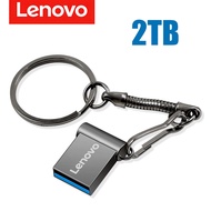 Lenovo U Disk 3.0 asli aksesori komputer Flash Drive memori portabel USB logam 2TB/1TB/512GB/256GB kecepatan tinggi