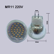 ไฟสปอตไลท์ถ้วยหลอดไฟหลอดไฟ LED ไฟ GU10 GU5.3 MR11 AC 220V AC/DC 12V 3W 5W 7W