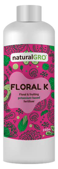 Liquid Fertiliser Fertilizer Floral K 240ML Organic Liquid  Fertilizer for flowers potassium growth, flowering &amp; fruitin