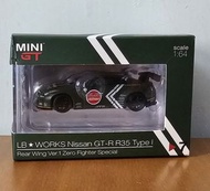 Mini GT 1:64 Nissan GTR R35 零式高尾翼