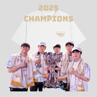 World Champion T1 Commemorative Shirt 2025 – 6 Stars Reputation, High Quality 320gsm Material