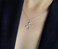 จี้ตัวอักษร- Alphabet pendant necklace สร้อยคอรวมจี้ / จี้ / silver เงินแท้ / สร้อยคอ / coolife.co