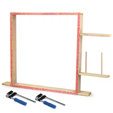 60/70/80/90cm Tufting Frame Large tuft Frame Rug tuft Frame Punch Needle Frame Tufting Carpet Making