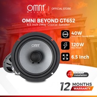Audio Kereta OMNI BEYOND GT Series GT652 6.5" 2-Way Speaker 120W 6.5 Inci Pembesar Suara