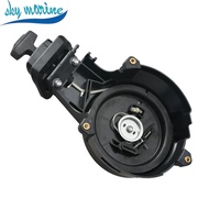 6B4-15710 Starter Assy for Yamaha E9.9D E15D 2-Stroke 6B4 Outboard Engine Boat Motor 6B4-15710-00