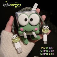 Shoe Frog Cable Wrapping Set Cartoon Charger Case USB Protector oppo 80w 67w vivo33w 44w 18W Cable P
