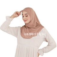 Hijab instan INNER NINJA KANCING 2in1 jilbab daleman kerudung bergo sport olahraga Pakaian muslim wa